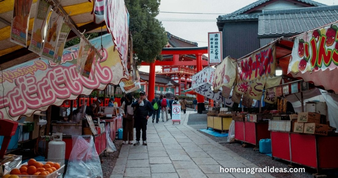 market stalls, goods & traders