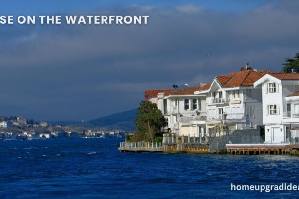 house on the waterfront